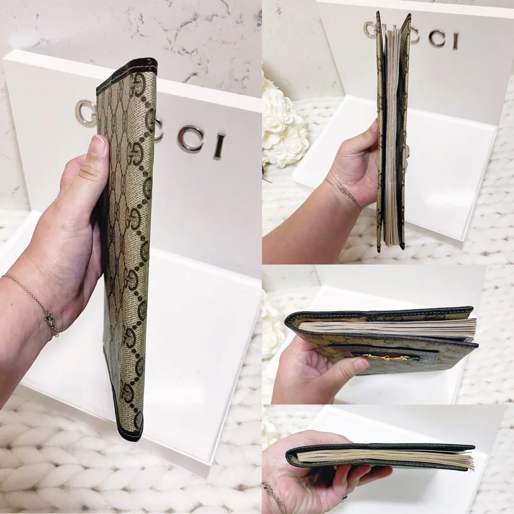 Authentic Gucci Home ULTRA RARE Collector’s Supreme T.V Guide Book Sleeve Set - Picture 4 of 11